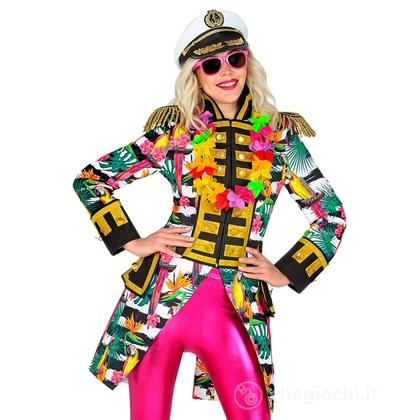 Cappotto Parata Tropicana da donna XXL  - Costume Adulto Donna - Nazionalità ed Etnie, Showtime,  Showgirls e Showmen, Gran Galà e Parate, Festivals, 