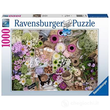 Puzzle 1000 pz - Illustrati Per amore dei fiori