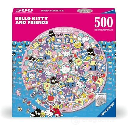 Hello Kitty - Puzzle 500 pezzi Round (12001391)