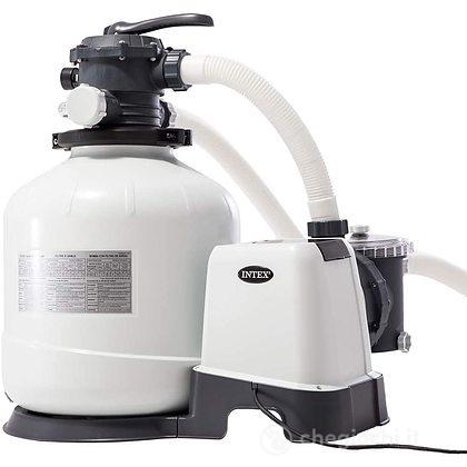 Pompa a Sabbia - Flusso Acqua: 12.000 l/h, Flusso Sistema: 9.200 l/h (26652)