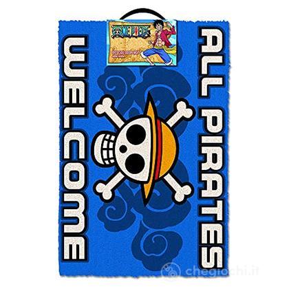 One Piece-All Pirates Welcome Doormat