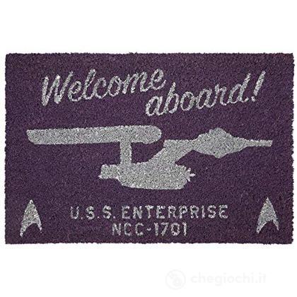 Star Trek: Welcome Aboard! Door Mat Zerbino