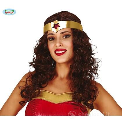 Parrucca Superheroina Con Diadema In Scatola (4400)