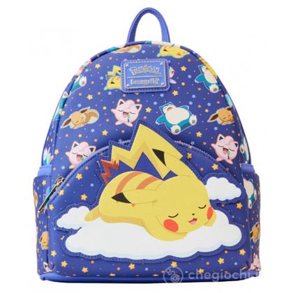 FUNKO Loungefly Mini Zaino Pokemon Pikachu & Friends Sleep