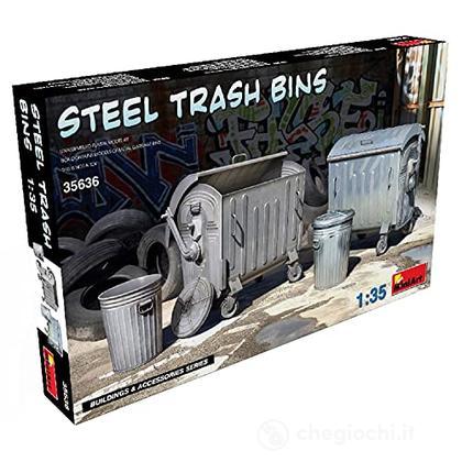 1/35 Steel Trash Bins (MA35636)