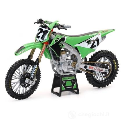 Moto Kawasaki KX 450 Racing #21 Anderson 1:12