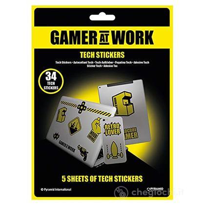 Gamer At Work: Tech Sticker Pack (Set Adesivi)