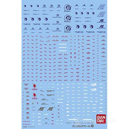 Gundam Decal 76 Hguc Gundam Unic 1/144