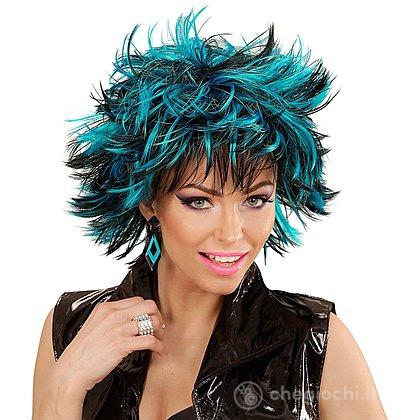 Parrucca Steamy Blu Nero