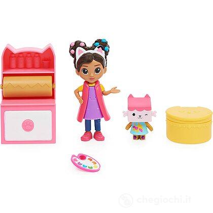 Casa delle bambole di gabby . play set con baby scatola. Gabby's doll house