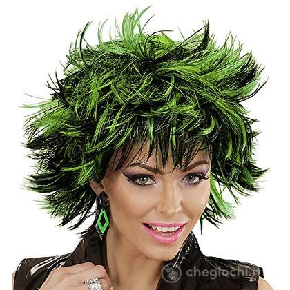 Parrucca Steamy nero verde (WDM04416)
