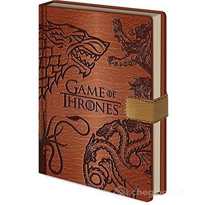 Game Of Thrones: Sigils -Premium A5 Notebook- (Quaderno) - Album - Pyramid  International - Giocattoli