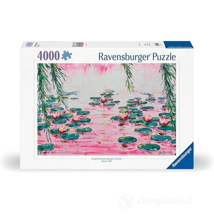 Pink Water Lilies - Puzzle 4000 pezzi (12001420)