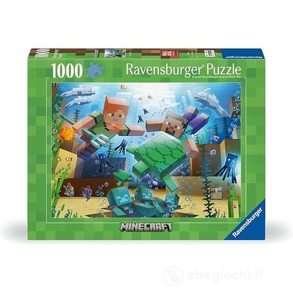 Minecraft Mosaic - Puzzle 1000 pezzi - Licenziati (12000421)