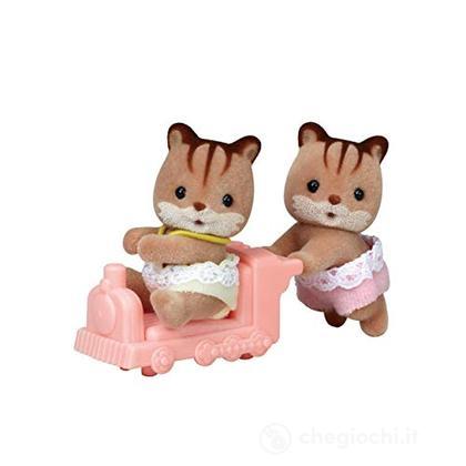 Walnut Squirrel Twins / Gemelli Scoiattolo Nocciola
