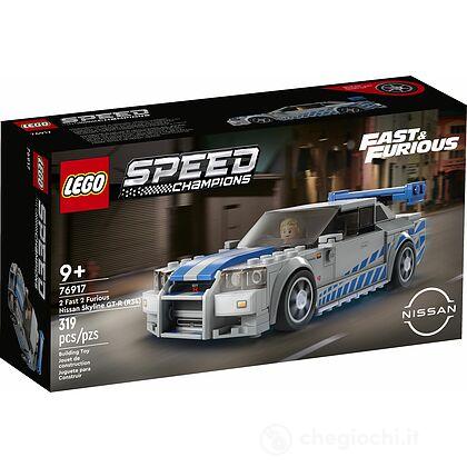 2 Fast 2 Furious Nissan Skyline GT-R (R34) - Lego Speed Champions (76917)