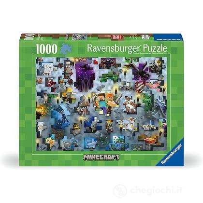 Minecraft Mobs - Puzzle 1000 pezzi - Licenziati (12000422)