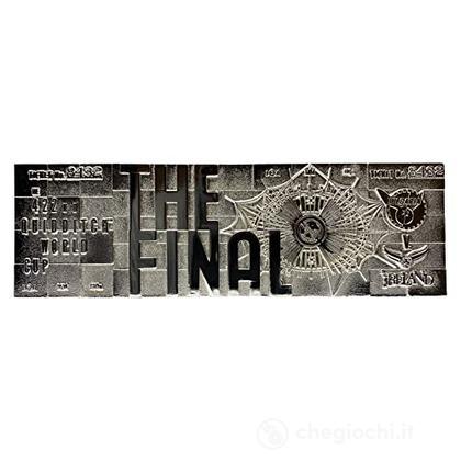 Hp Quidditch World Cup Ticket Silver Pl.