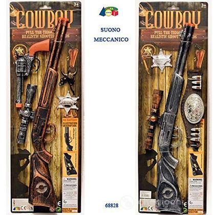 Set Cowboy Fucile+Accessori - articolo assortito 1 pz (68828)