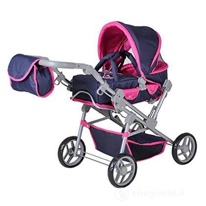 Mioux, Diadem, Bambola Kombi, Blu/Rosa (11425)