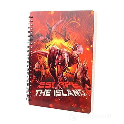 Jurassic World Escape 3d Effect Notebook