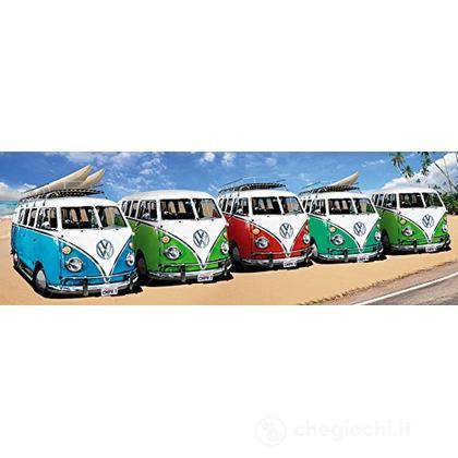 Vw Camper: Campers Beach (Poster Da Porta 53x158 Cm)