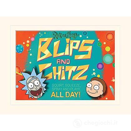 Rick And MorBlips And Chitz (Stampa 30X40 Cm)
