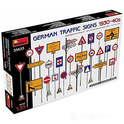 1/35 German Traffic Signs 1930-40s (MA35633)