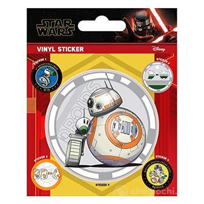 Star Wars: The Rise Of Skywalker - Droids (Vinyl Stickers Pack)