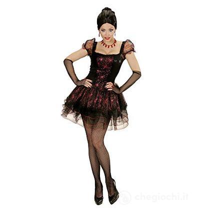 Vampiressa (Vestito, Guanti Senza Dita) M
