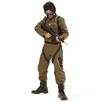 Paracadutista Forze Speciali (Tuta, Gilet, Cappuccio) (116 Cm / 4-5 Years)