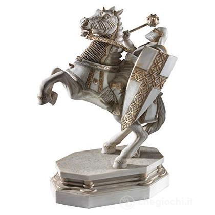 Wizard Chess Knight White Bookend