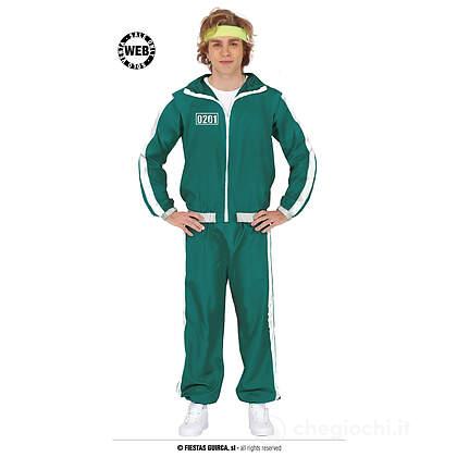 Costume Ginnasta "The Gamer" Adulto Taglia L52-54 (79449)