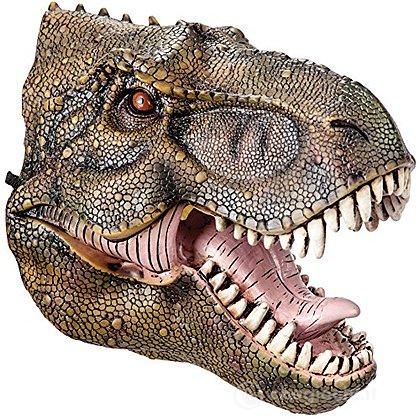 Maschera t-rex verde