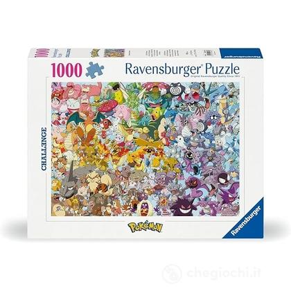 Pokemon Challenge - Puzzle 1000 pezzi - Challenge (12000460)