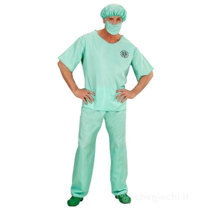 Medico Pronto Soccorso (Camicia,Pantaloni, Cappello, Mascherina) S