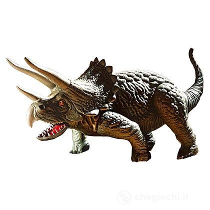 Triceratopo - con colori, pennello e colla (06471)