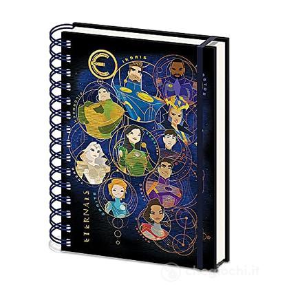 Marvel: Eternals The - Characters A5 Notebook Quaderno