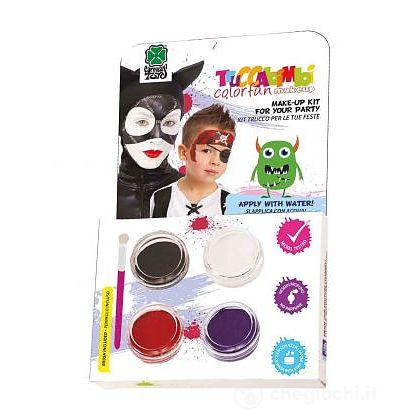 Kit Trucco Ad Acqua (Pirata) con Pennello In Scatola