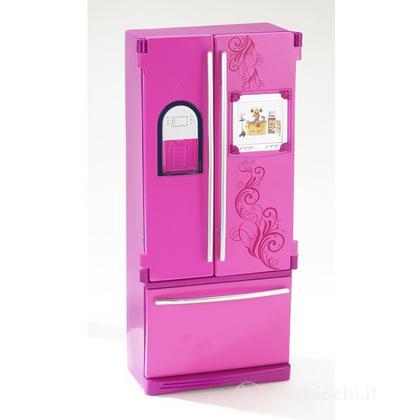 Mini Frigorifero Casa Bambole Odoria 1/12 Miniatura Frigo Bianca In Legna Con 2 Porta Accessori Arredamento In Scala 1/12