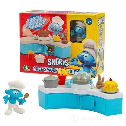 Puffi Mini Playset Chef (PUF18100)