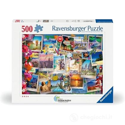 WJPC Travel Pinboard - Puzzle 500 pezzi (12001489)
