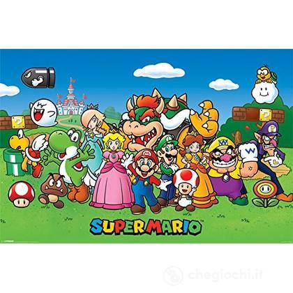 Nintendo: Super Mario - Characters (Poster 61X91,5 Cm)