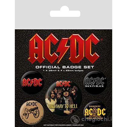 AC/DC: Logo Pin Badge Pack