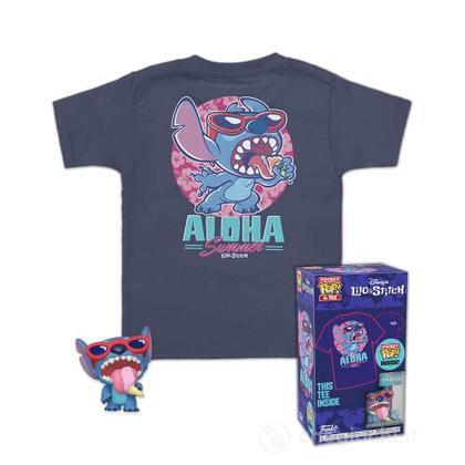 Disney: Lilo & Stitch - Pocket Pop & Tee Box - Summer Stitch (T-Shirt 8-9)