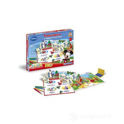 Clementoni Timbrimpara Lesen & Schreiben – Prinzessinnen-Set Mit 6 Stempeln, Karten & Marker, Lernspiel Für Mädchen Und Jungen Ab 4 Jahren