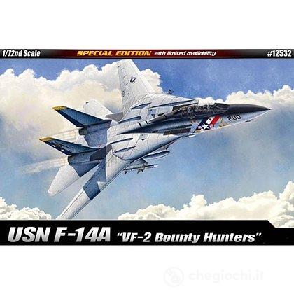Aereo F-14A Usn Vf-2 Bounty Hunters. Scala 1/72 (AC12532)