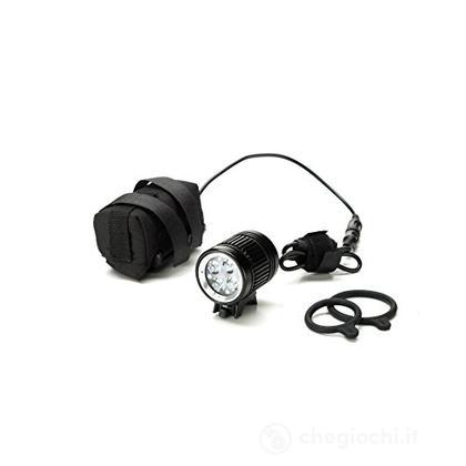 Fanali Jy Fast 1600 Lumens 4 Funz. Ricaricab con Bat (I9F049)