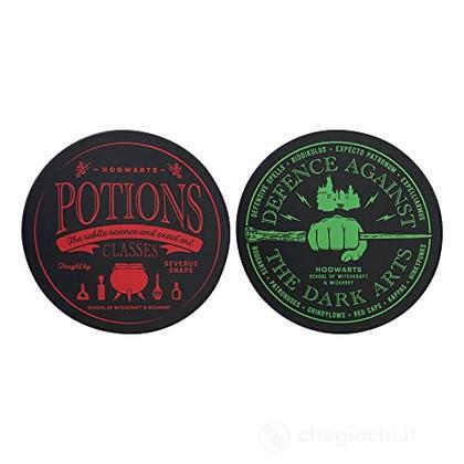 Harry Potter Potions (Coasters Set Of 2 Ceramic Boxed / Set 2 Sottobicchieri Ceramica)