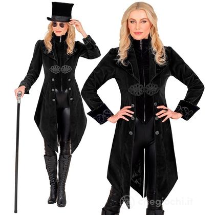 Cappotto Gotico Nero In Velluto XS - Costume Adulto Donna - Pirati,  Corsari e Bucanieri, Halloween, Carnevale - Veneziano, Personaggi Gotici e Horror